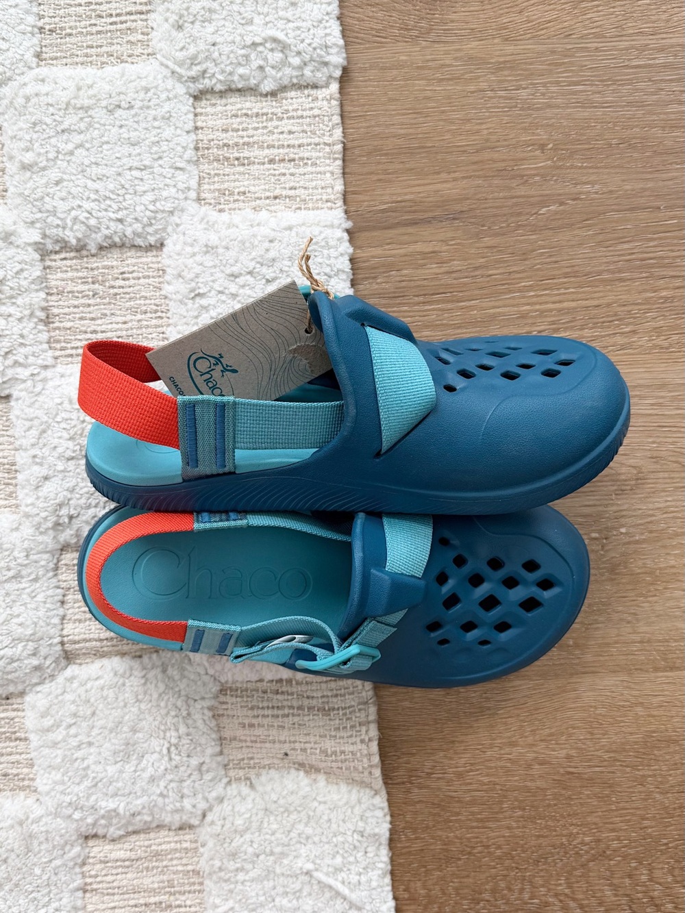 Chaco Chillos Clog in Ocean Blue - Picture 2 of 8
